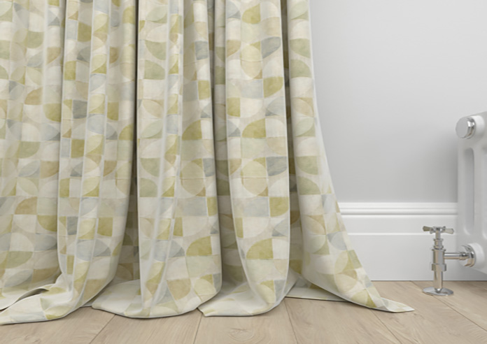 Mosaic Tile, Zest - Made to Measure Curtains - Image 6